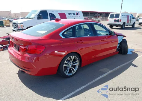 2016 BMW 435I Gran Coupe из США, поврежденный, VIN WBA4B1C51GG242495